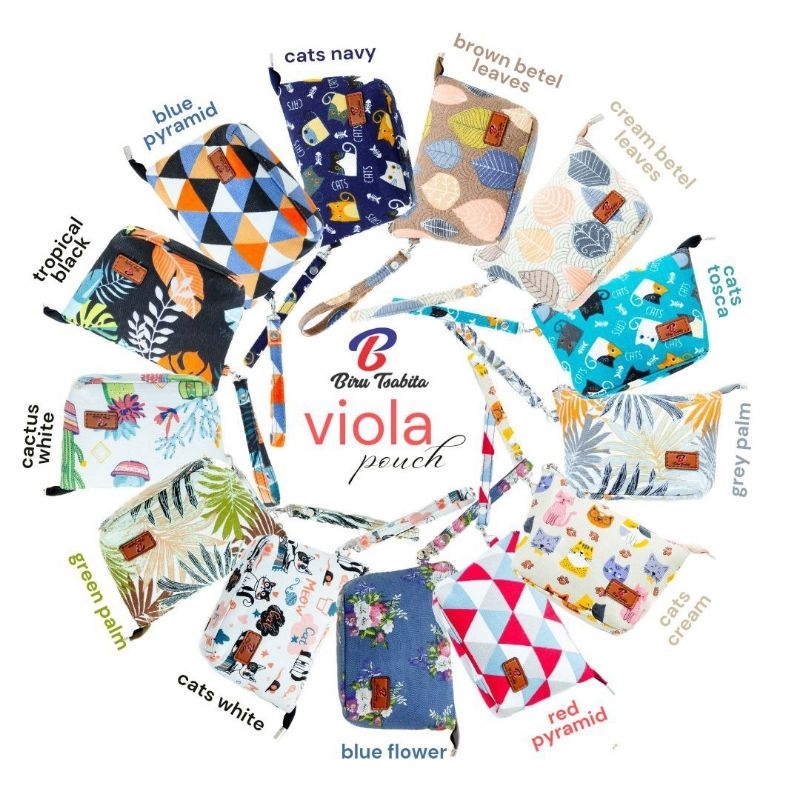 Viola pouch by Biru stabita
