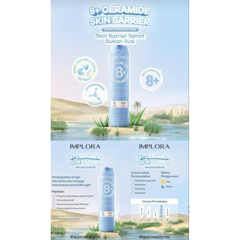 8+ Ciremide skin barier Moisturizing Implora