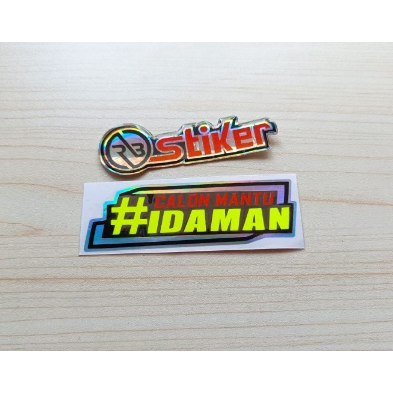 Stiker cutting calon mantu idaman