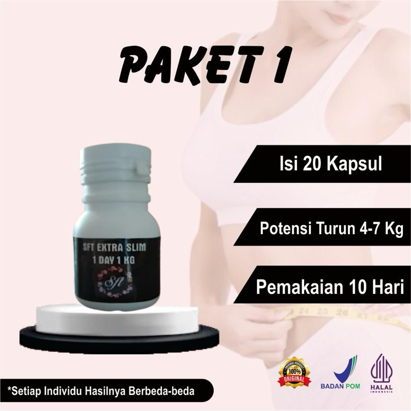Pelangsing SFT Extra Slim (Paket 1)