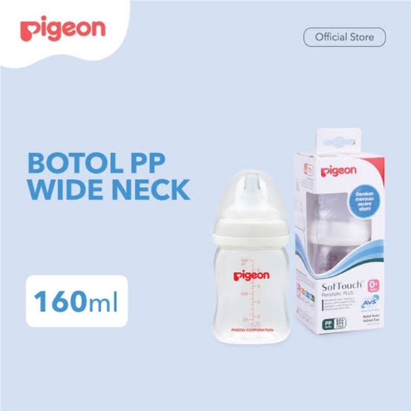 Pigeon Bottle PP WN W/P-Plus NPL