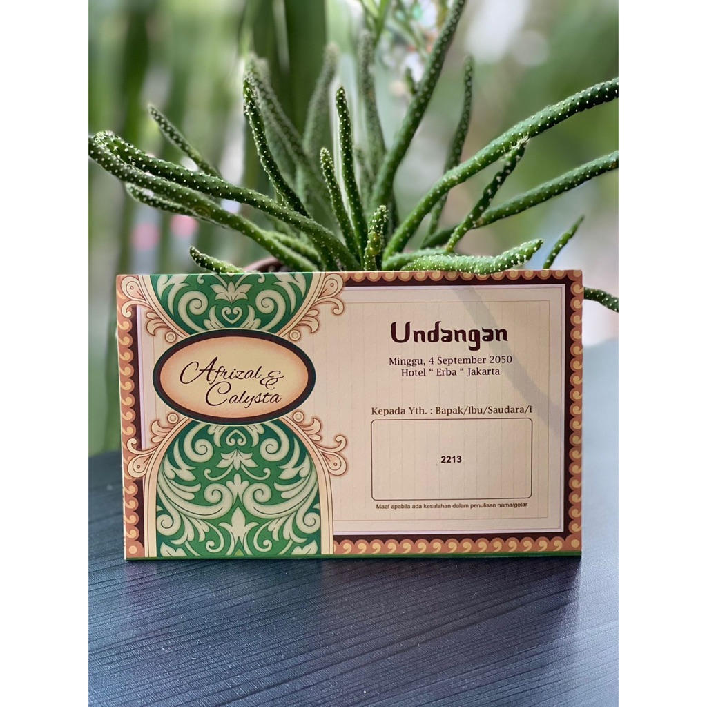 Undangan ERBA 2213