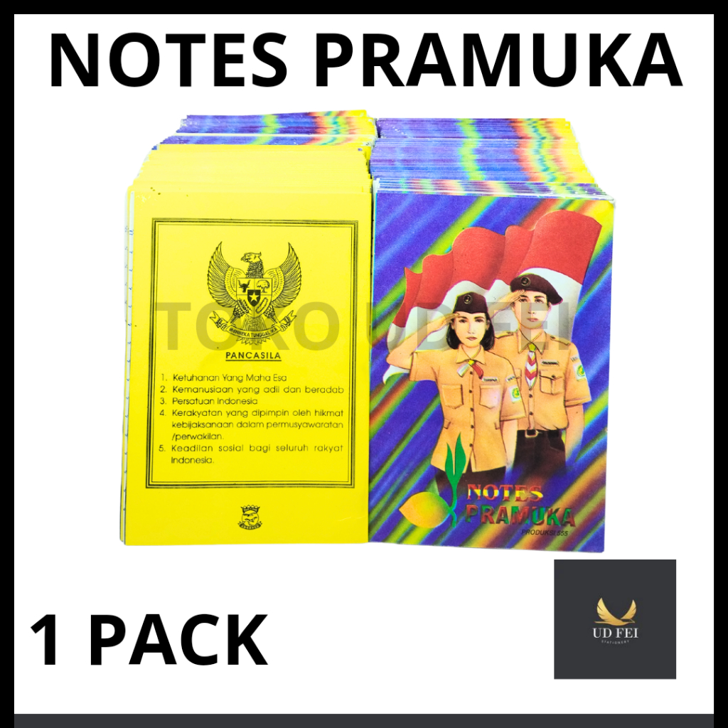 (1 PACK) Notes Pramuka/ Buku Pramuka/ Notes