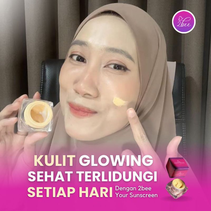 2BEE YOUR SUNSCREEN PAKET PROMO /3 PCS