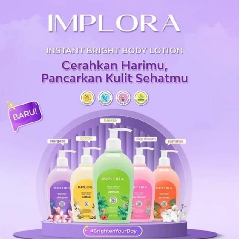 IMPLORA INSTANT BRIGHT BODY LOTION/IMPLORA BRIGHT LOTION