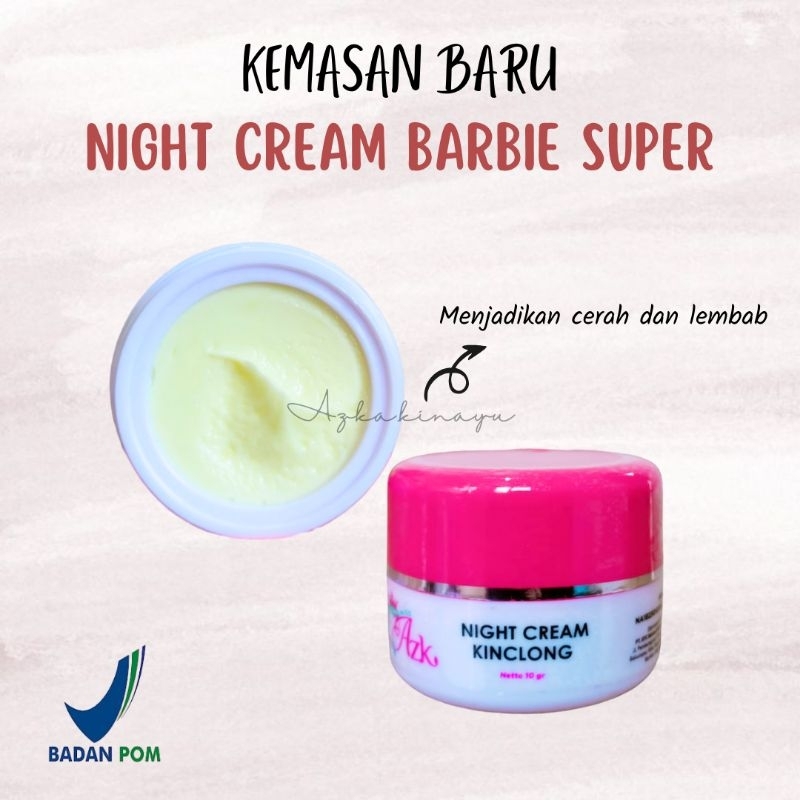 NIGHT CREAM BARBIE SUPER