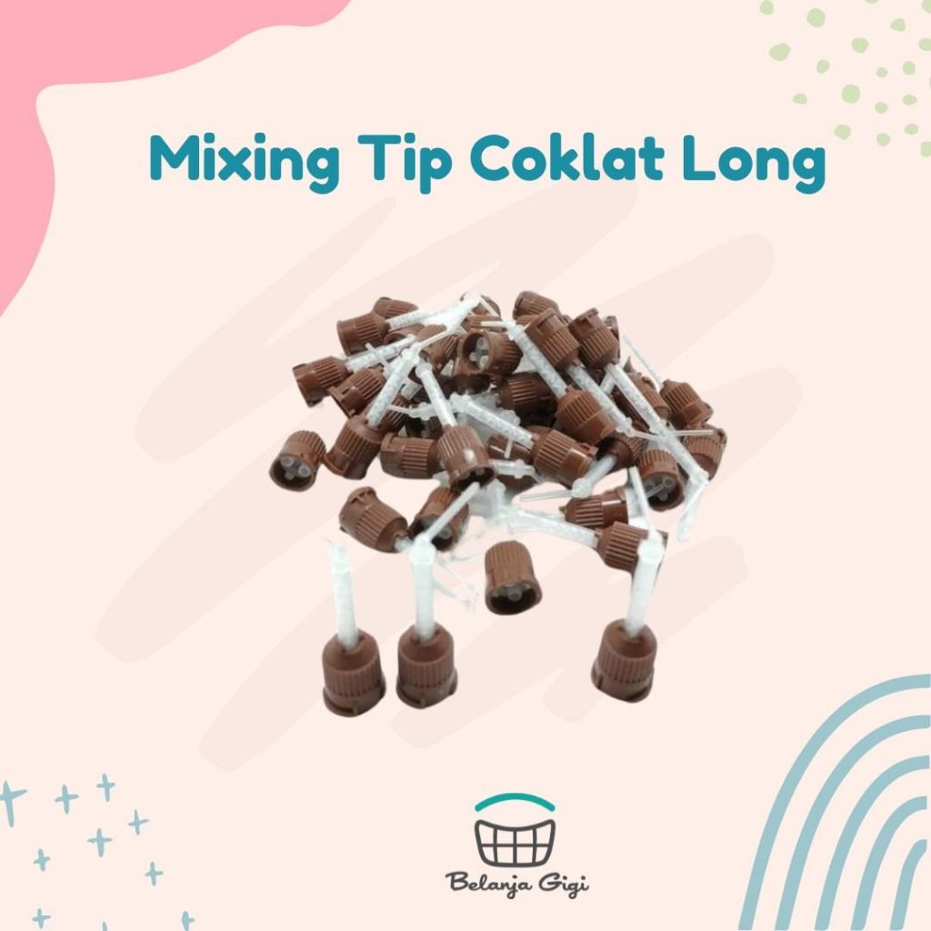 Mixing Tip Coklat Long