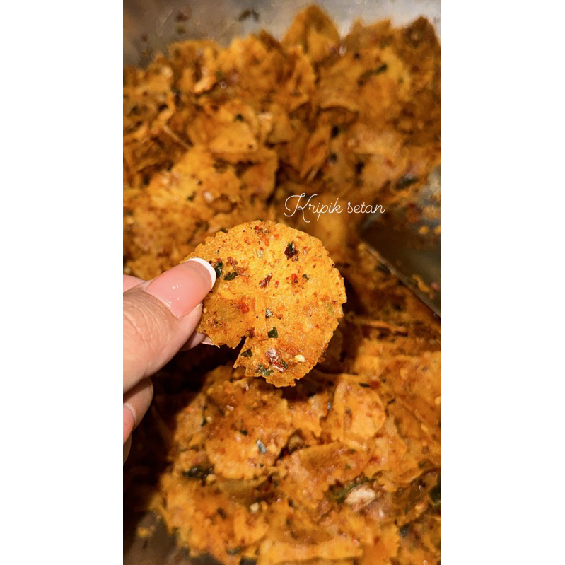 Keripik setan 250gr