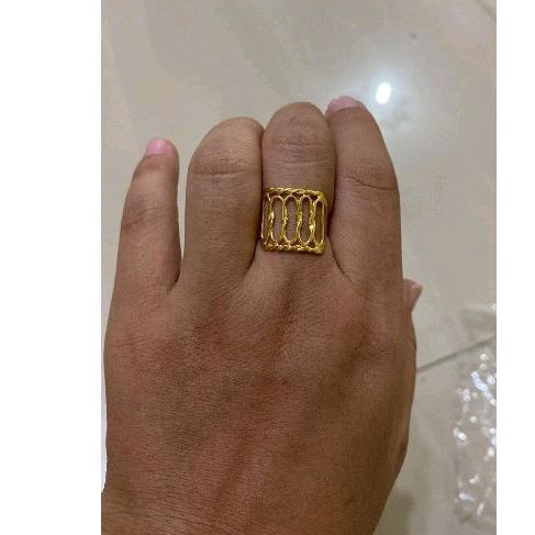 Cincin Lapis Kristal