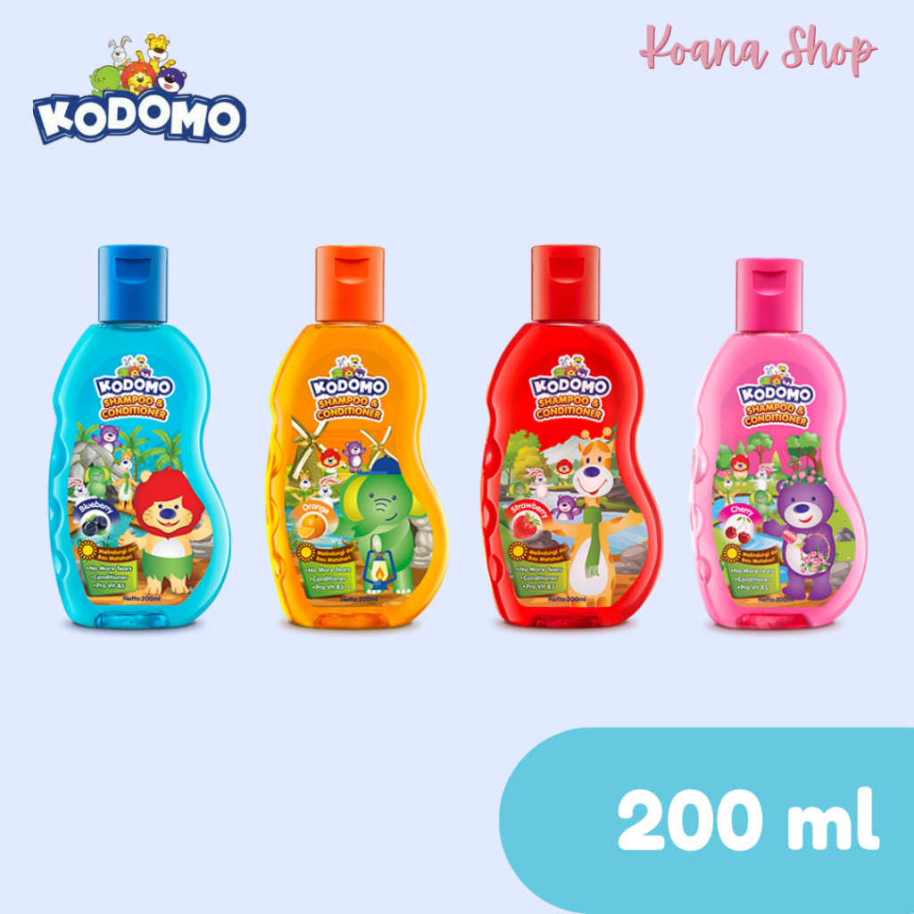 Kodomo Shampoo & Conditioner 200 ml
