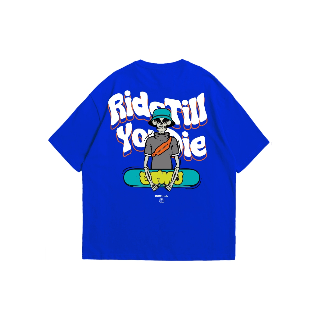 Kaos Oversize 24s ESMO etrnty CODE : RTYD-BLUE