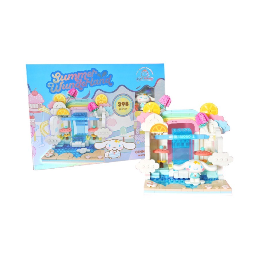 Play Nation Sanrio Cinnamoroll Wave Pool Cafe Bricks