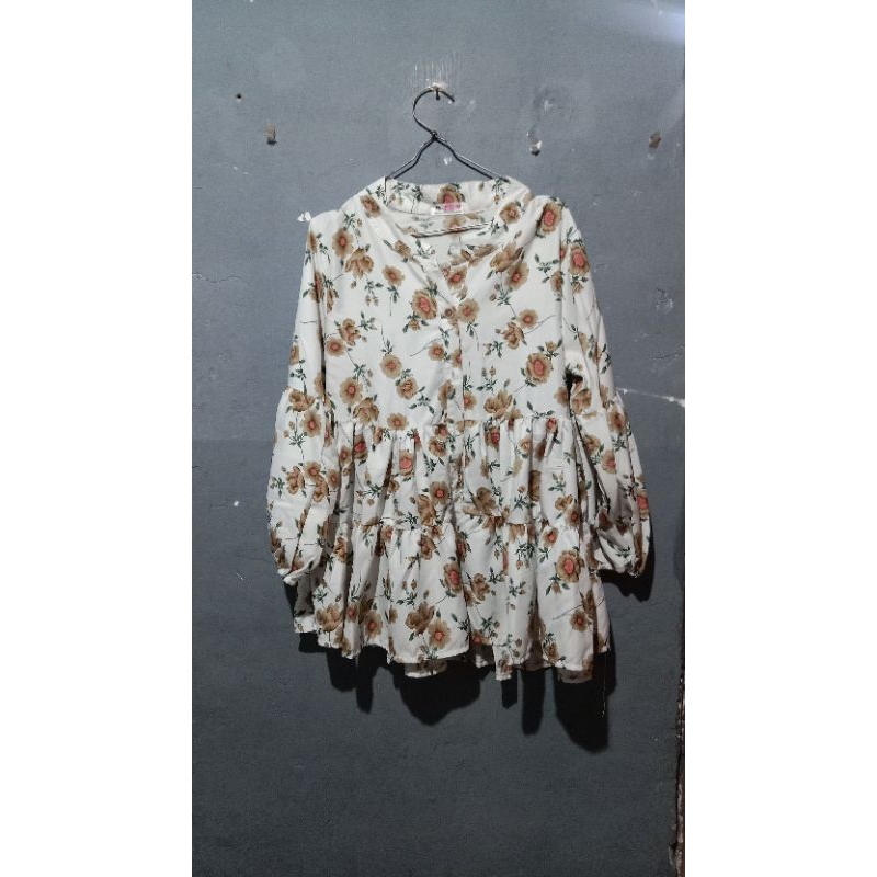 Blouse motif second/baju second/baju bekas/Blouse murah/blouse/Batik second/second