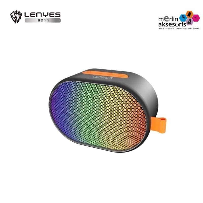 Lenyes S211 LED colorful light wireless speaker bluetooth