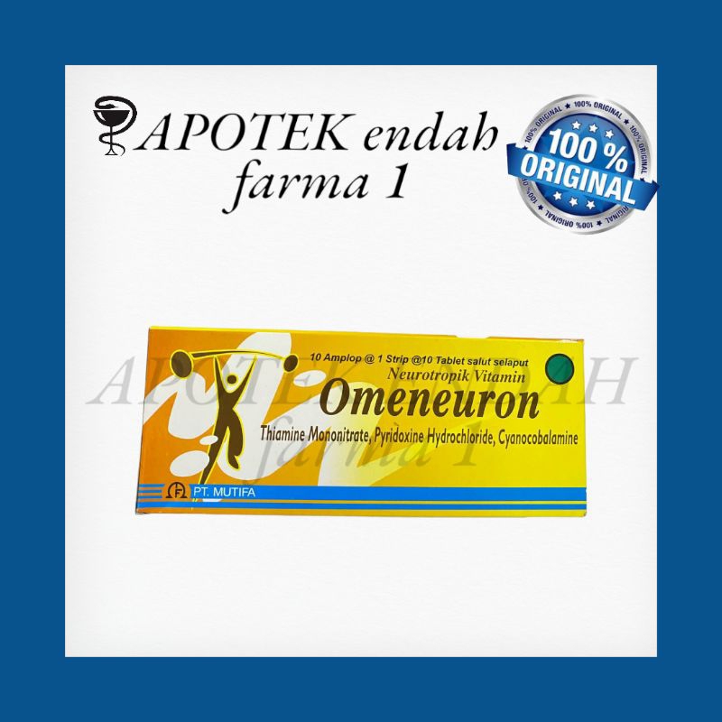 OMENEURON TABLET PERBOX ISI 10 Lembar