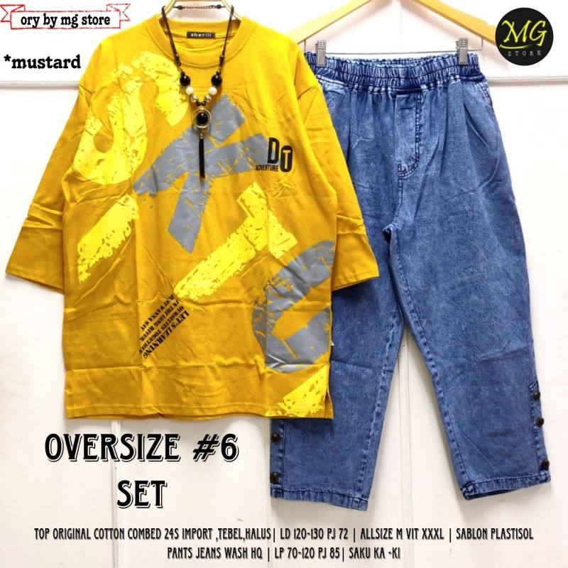 OVERSIZE SET #6 by MG STORE