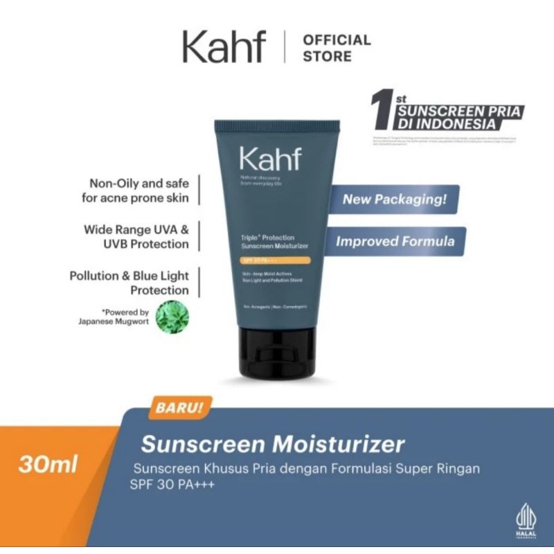 Kahf Triple Protection Sunscreen Moisturizer