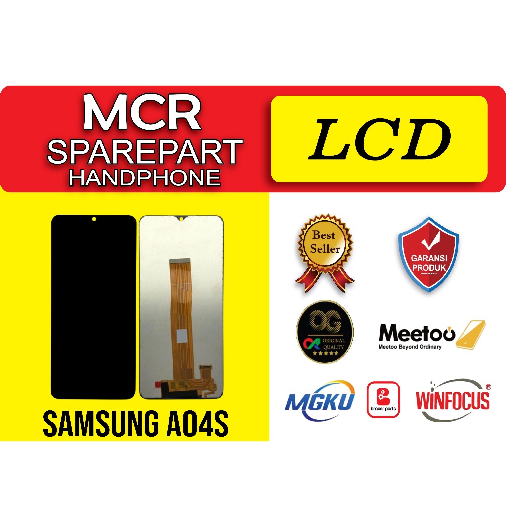 LCD TOUCHSREN SAMSNG A04S