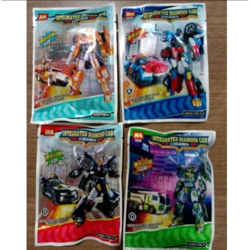 robot rakit kecil isi 20 pcs