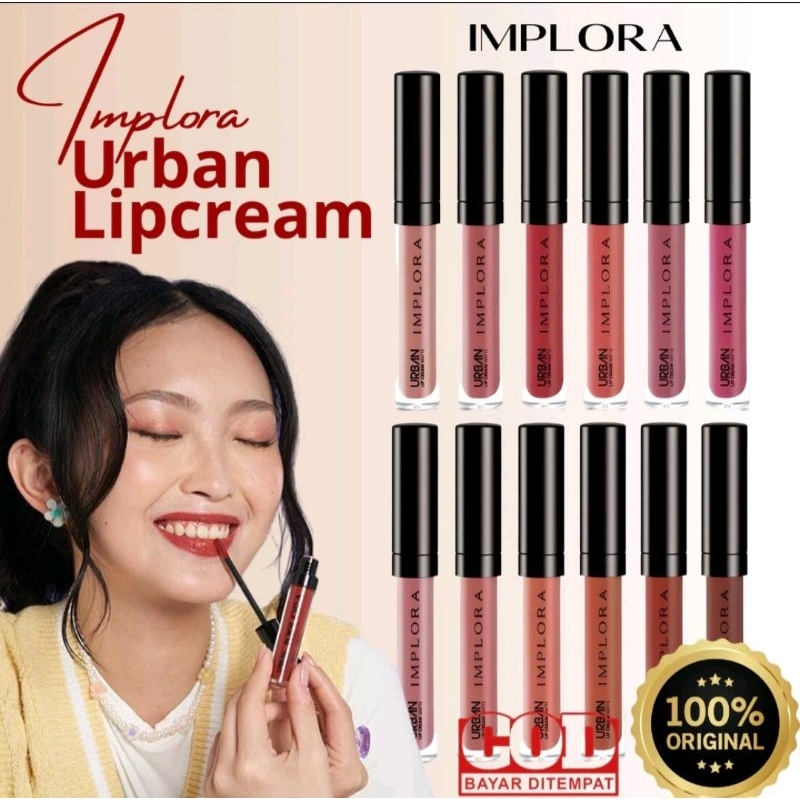 IMPLORA URBAN MATTE LIPCREAM