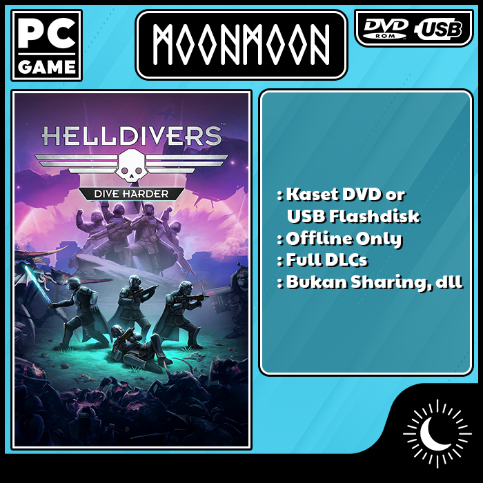 HELLDIVERS Deluxe Edition Full DLCs Game PC Laptop Termurah