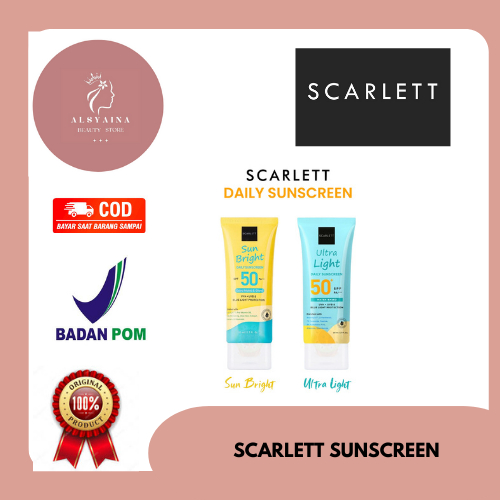 SCARLETT SUNSCREEN SPF 50+++ 50ML