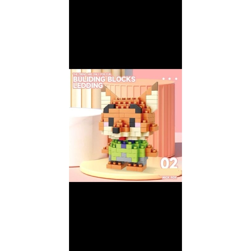 Mainan Mini Brick karakter