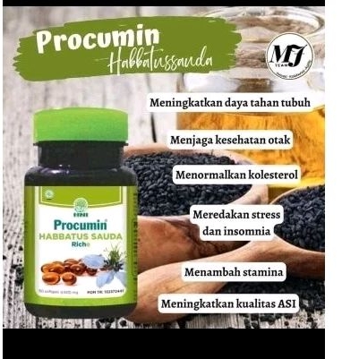 PROCUMIN HABBATUSSAUDA ORIGINAL HNI