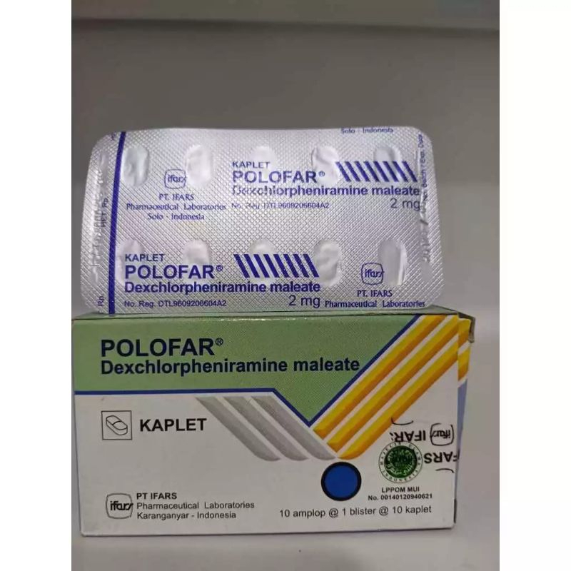 Polofar 2mg | Obat Alergi