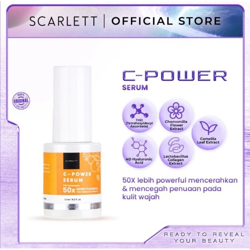 Scarlett C - Power Serum