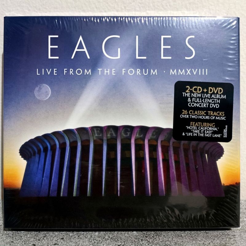 CD Eagles Live From The Forum Original 2CD + 1DVD