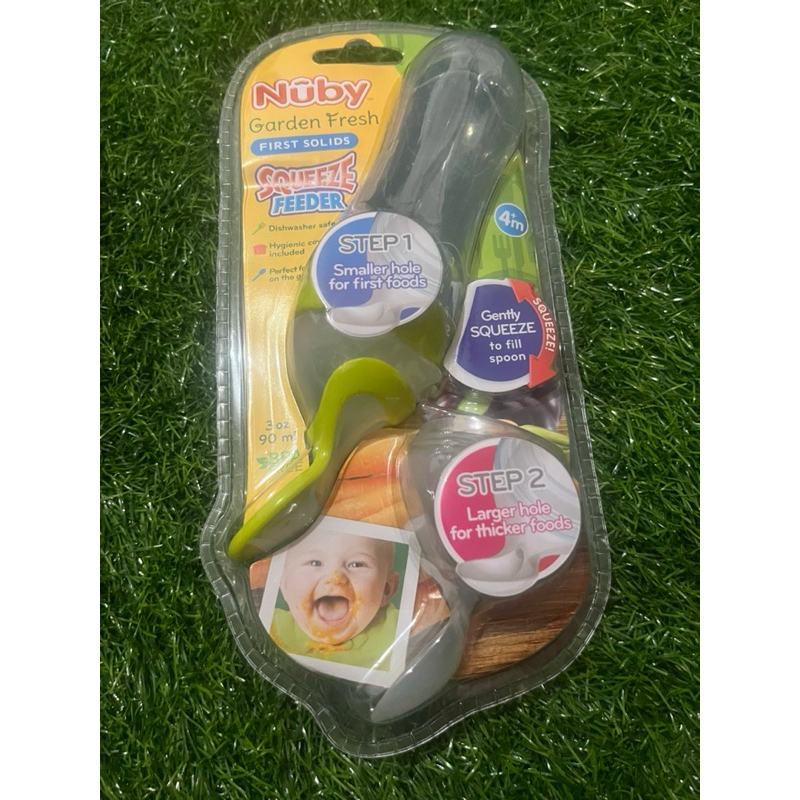 Nuby Squeze Feeder 4m+