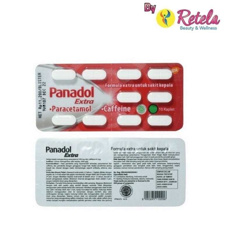 Panadol Extra 1 Blister 10 Kaplet