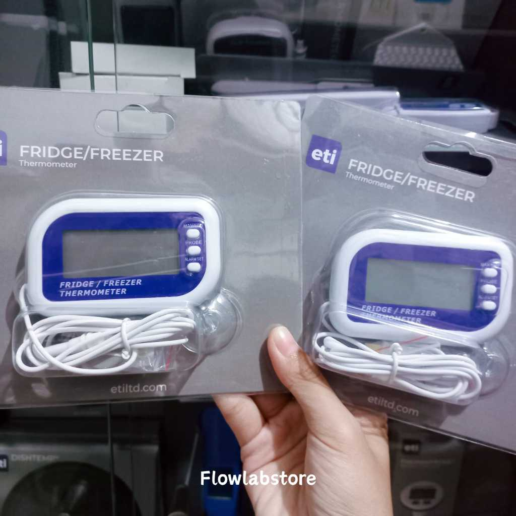 Fridge/Freezer Thermometer with Internal Sensor Brand ETI