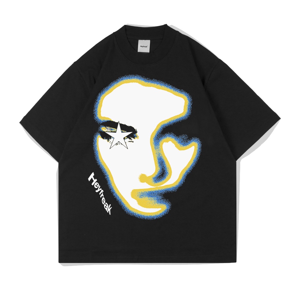 Termurah Heyfreak Tshirt Oversize Faces