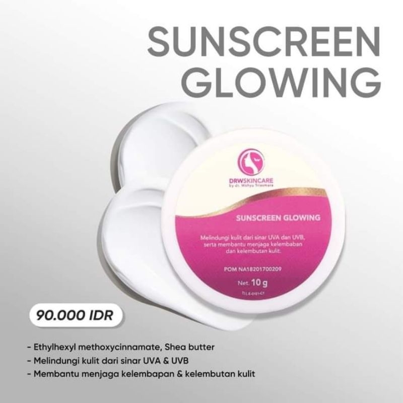 Sun Screen glowing Drwskincare