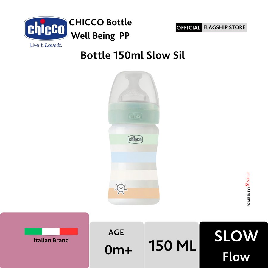 Chicco Well Being PP Feeding Bottle 150ml -1pcs