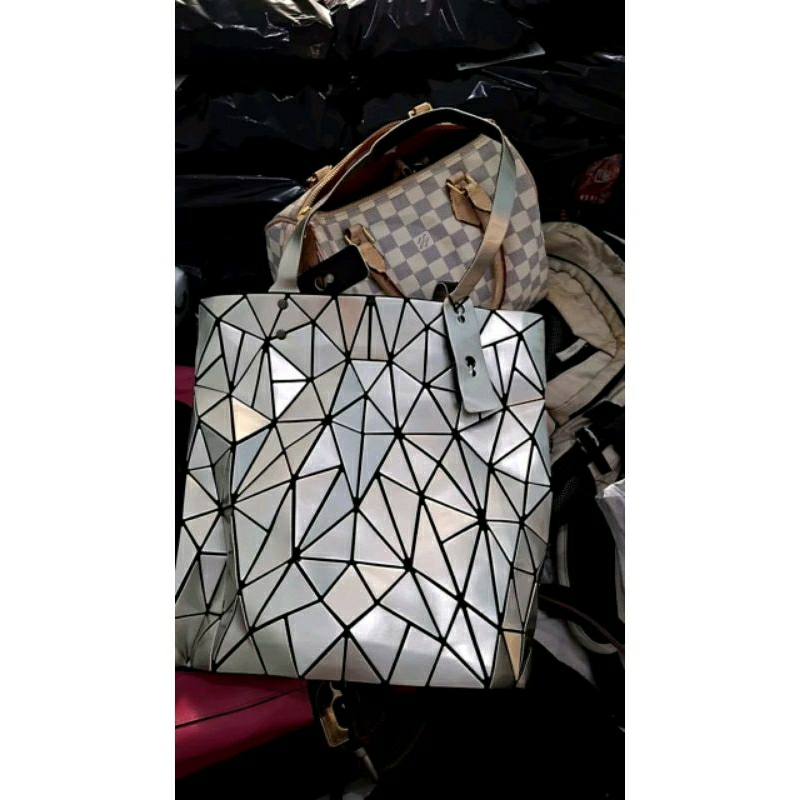 TasTotebagDiamondSilver
