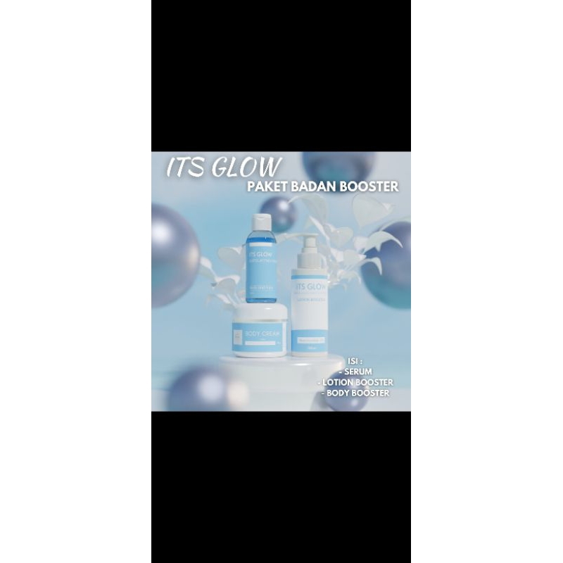 ITS. GLOW bodycare booster