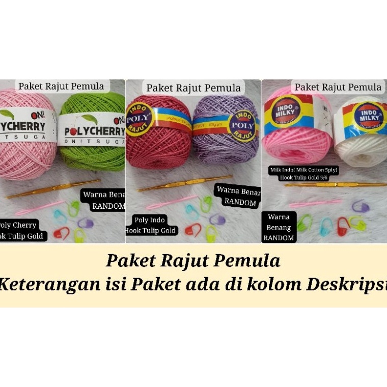 KODE H5D Paket Rajut Pemula