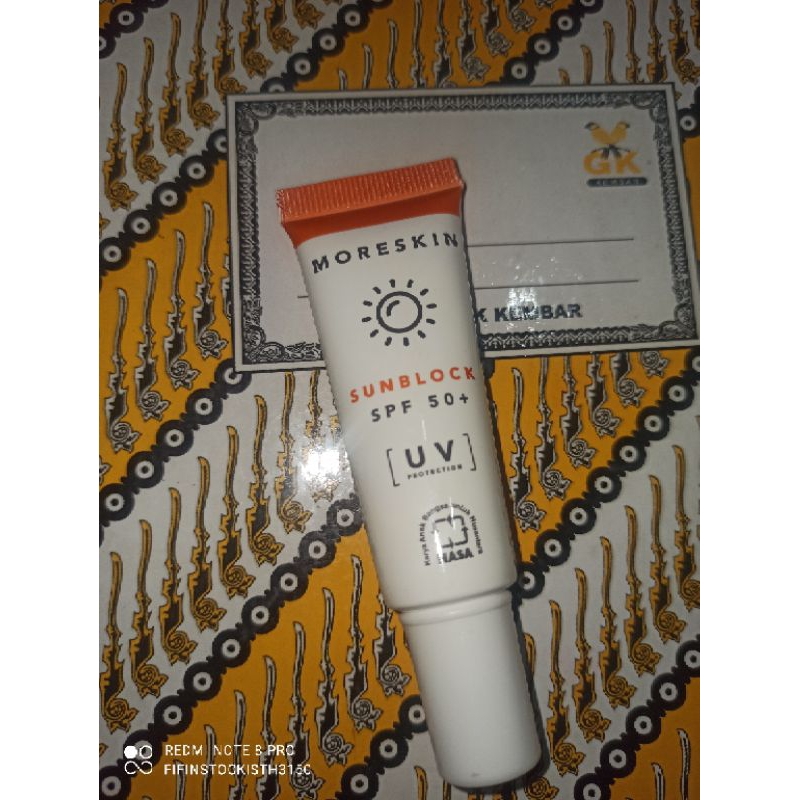 Moreskin Sunscreen Sunblock SPF50+