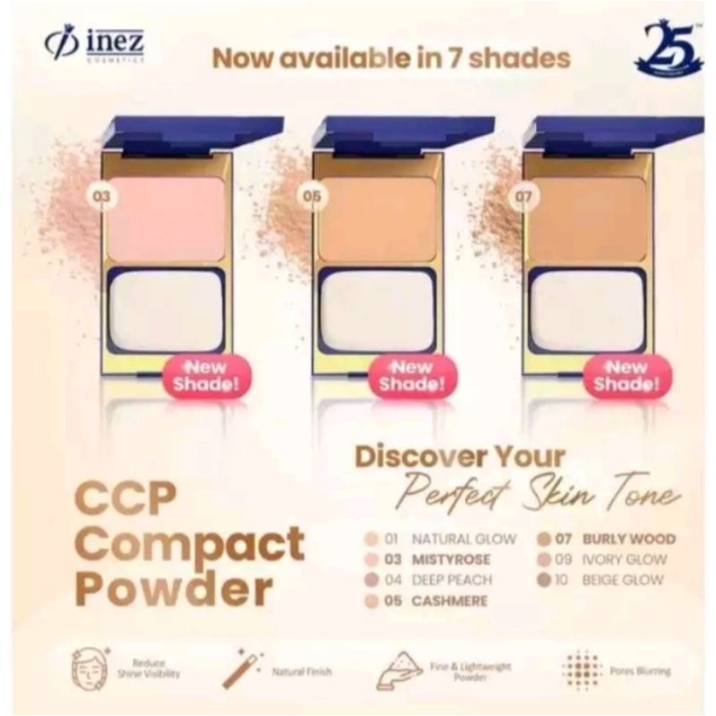 Inez color contour plus compact powder