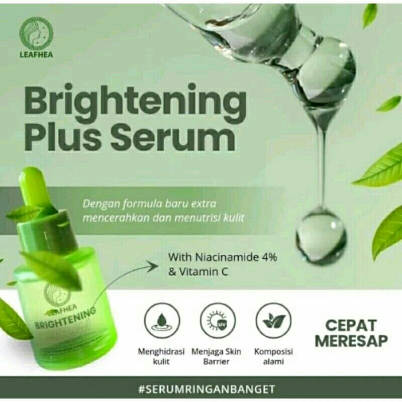 Brightening Plus Serum Leafhea Isi 20ml