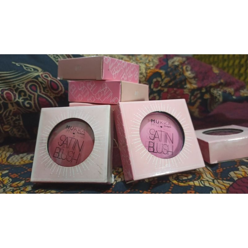 Mukka satin Blush on
