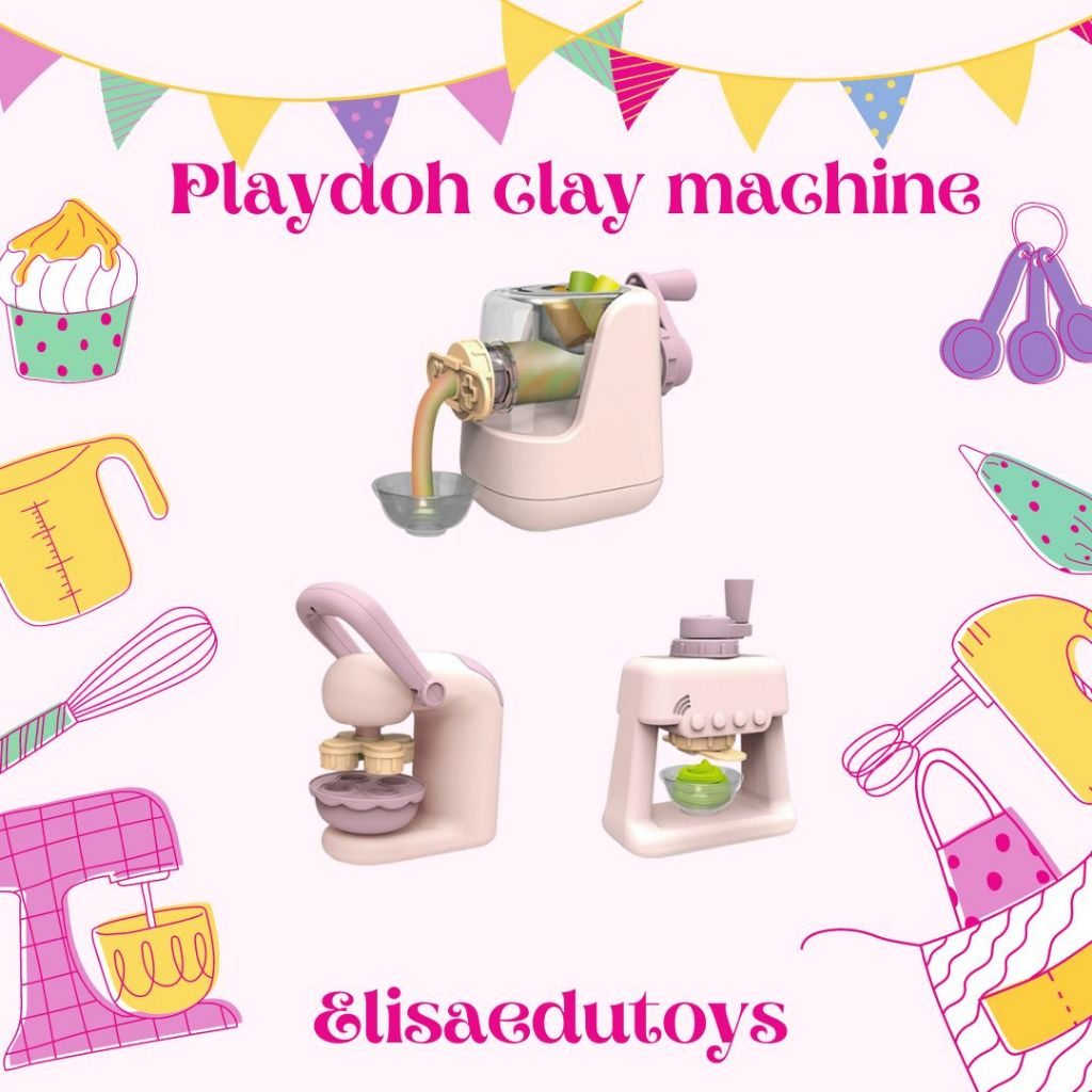 playdoh clay machine ice cream