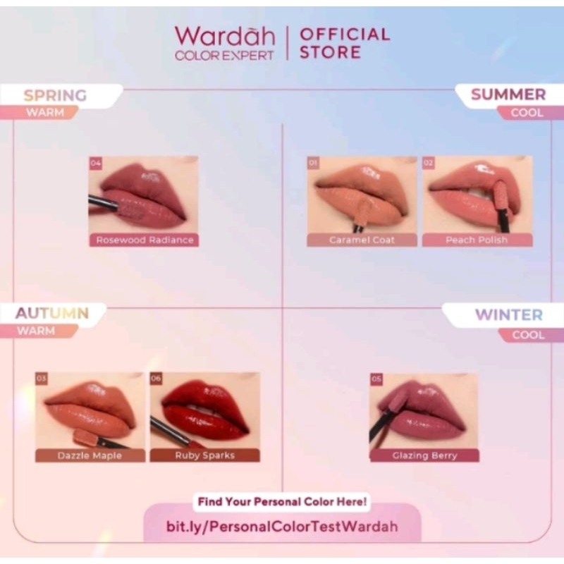 WARDAH Glasting Liquid lip