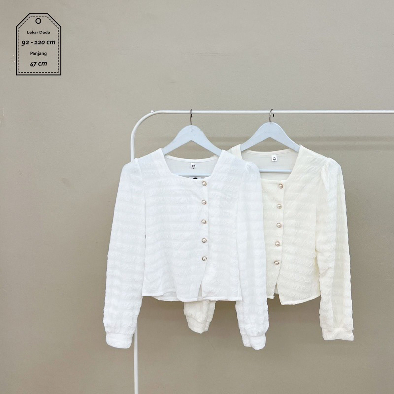 atasan rib knit premium