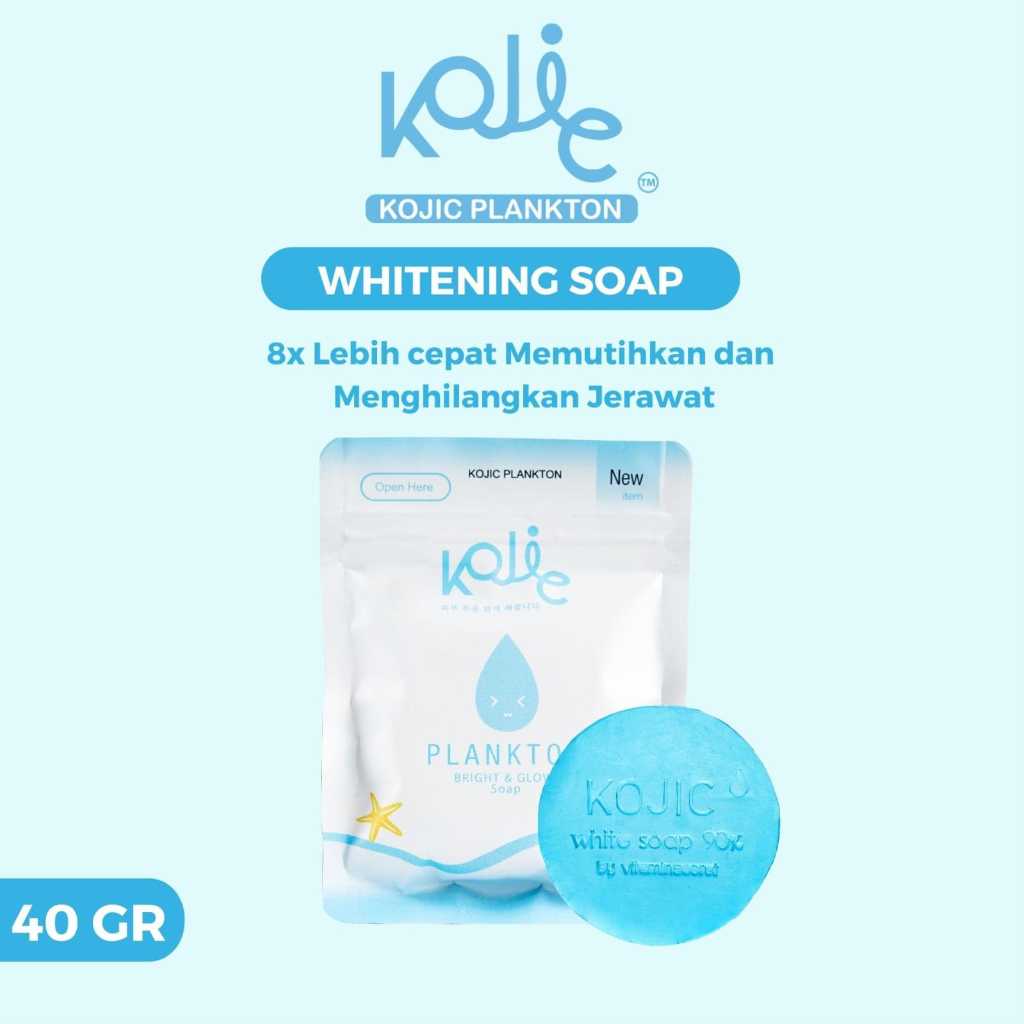 Kojic Plankton Bright & Glow Soap
