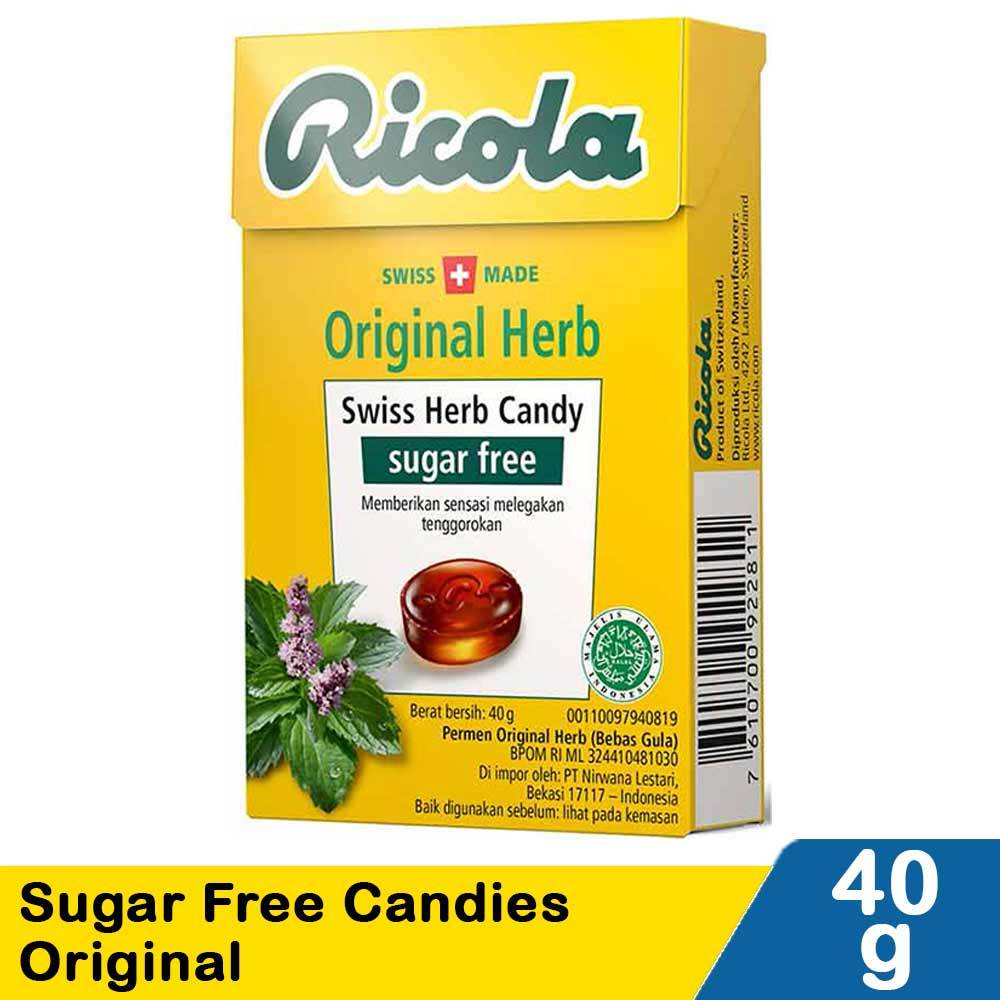 Ricola Sugar Free Candy 40gram