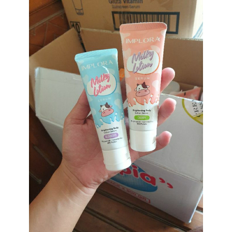 MILKY LOTION SERUM IMPLORA 50GRAM